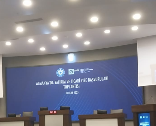 ALMANYA’DA YATIRIM VE TİCARİ VİZE BAŞVURULARI TOPLANTISI